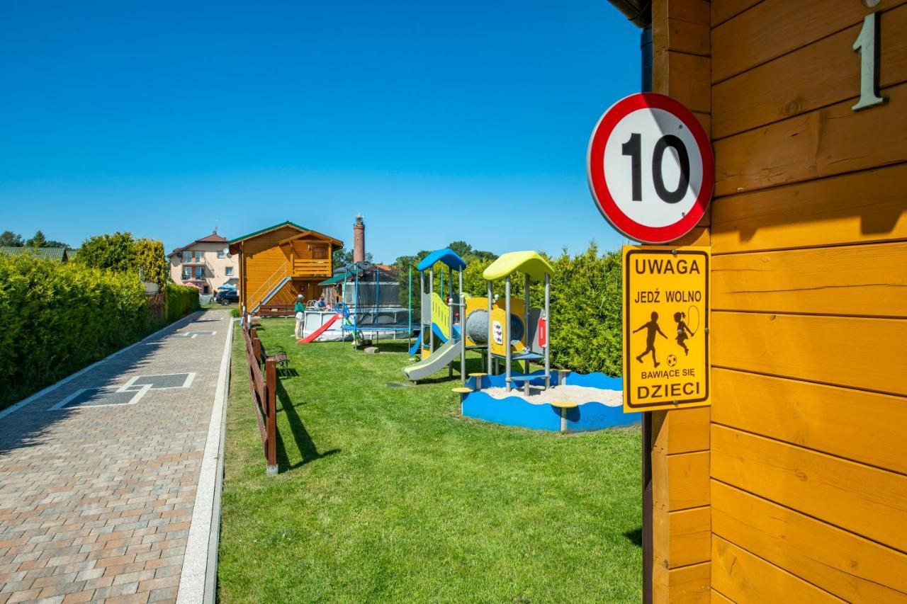 Domki, Apartamenty i Restauracja Włóczęga Gąski Zewnętrze zdjęcie