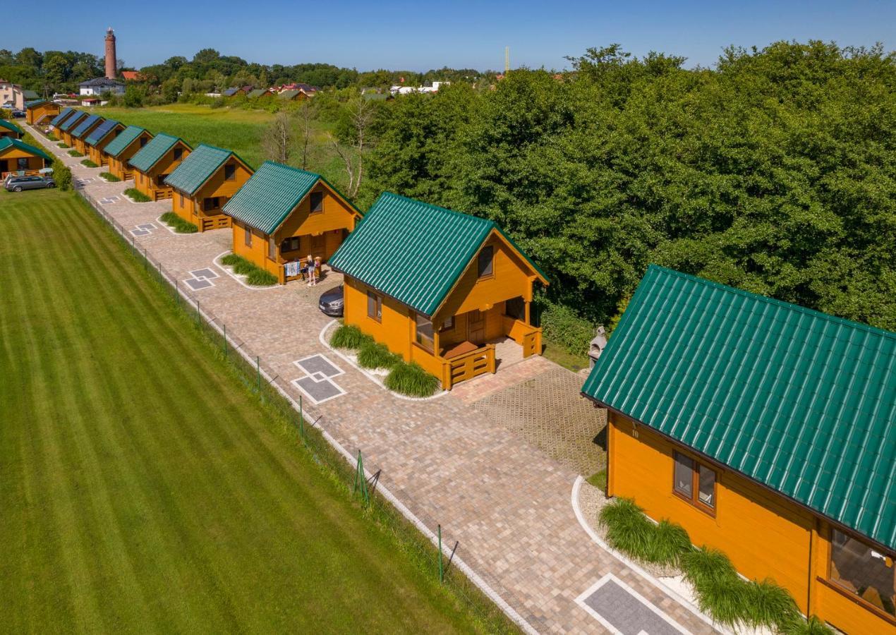 Domki, Apartamenty i Restauracja Włóczęga Gąski Zewnętrze zdjęcie