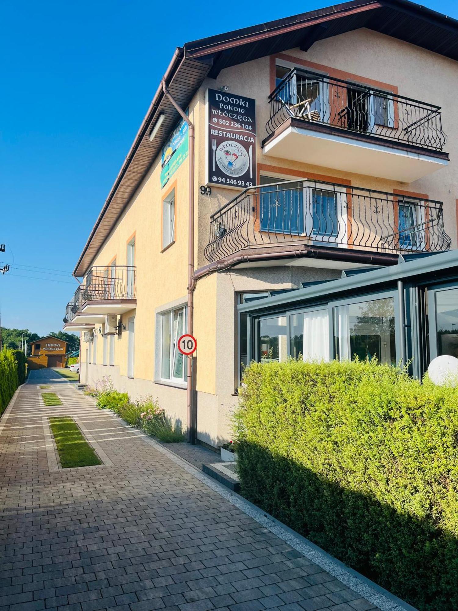 Domki, Apartamenty i Restauracja Włóczęga Gąski Zewnętrze zdjęcie
